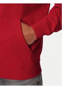 Hugo - HUGO Bluza Dapozip 50548651 Czerwony Relaxed Fit. Kolor: czerwony. Materiał: bawełna #3