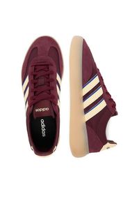 Adidas - adidas Sneakersy BARREDA DECODE JR3544 Bordowy. Kolor: czerwony. Materiał: zamsz, skóra #3