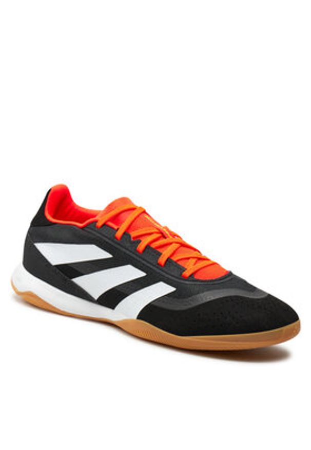 Adidas - adidas Buty do piłki nożnej Predator 24 League Low Indoor Boots IG5456 Czarny. Kolor: czarny. Materiał: materiał, mesh