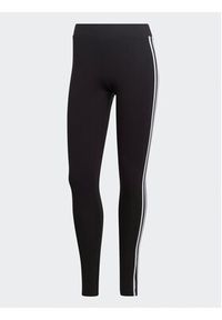 Adidas - adidas Legginsy Adicolor Classics 3-Stripes Leggings IB7383 Czarny. Kolor: czarny. Materiał: bawełna