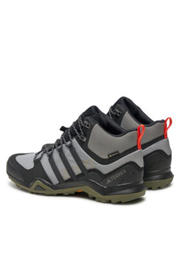 Adidas - adidas Trekkingi Terrex Swift R2 Mid GORE-TEX IH2602 Szary. Kolor: szary. Materiał: materiał, mesh. Technologia: Gore-Tex. Model: Adidas Terrex. Sport: turystyka piesza