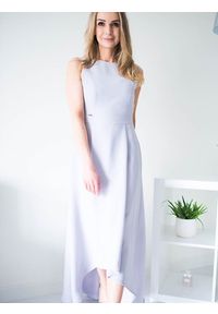 Sukienka Model Jennifer Grey - Jersa. Typ sukienki: proste. Styl: elegancki. Długość: maxi