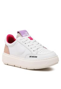 Love Moschino - Sneakersy LOVE MOSCHINO. Kolor: biały #1