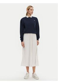 TOMMY HILFIGER - Tommy Hilfiger Bluza WW0WW45980 Granatowy Regular Fit. Kolor: niebieski. Materiał: bawełna #4