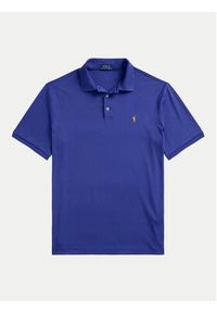 Polo Ralph Lauren Polo 710704319164 Granatowy Slim Fit. Typ kołnierza: polo. Kolor: niebieski. Materiał: bawełna #5
