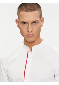 Hugo Koszula 50513926 Biały Slim Fit. Kolor: biały. Materiał: bawełna