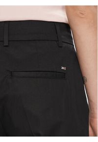 TOMMY HILFIGER - Tommy Hilfiger Chinosy WW0WW40504 Czarny Straight Fit. Kolor: czarny. Materiał: bawełna