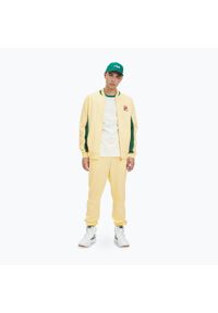 Fila - Spodnie męskie FILA Lincoln Track. Kolor: żółty. Materiał: dresówka