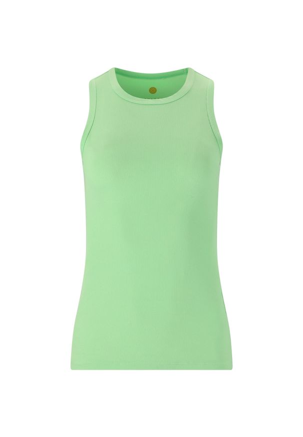 Damski tank top Athlecia Madilyn. Kolor: zielony. Sport: fitness