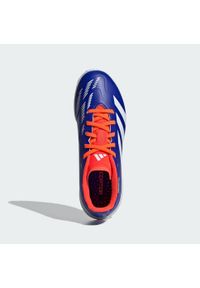 Adidas - Buty Predator League TF Kids. Kolor: biały, czerwony, wielokolorowy, niebieski. Materiał: materiał