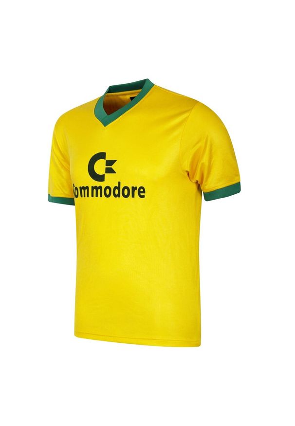 COPA FOOTBALL - Koszulka piłkarska retro Męska Bayern Monachium 1985 – 86. Kolor: żółty. Sport: piłka nożna