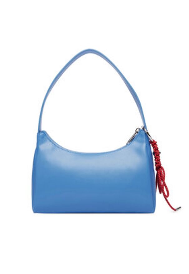 Tommy Jeans Torebka Tjw City Charm Shoulder Bag AW0AW18458 Niebieski. Kolor: niebieski. Materiał: skórzane