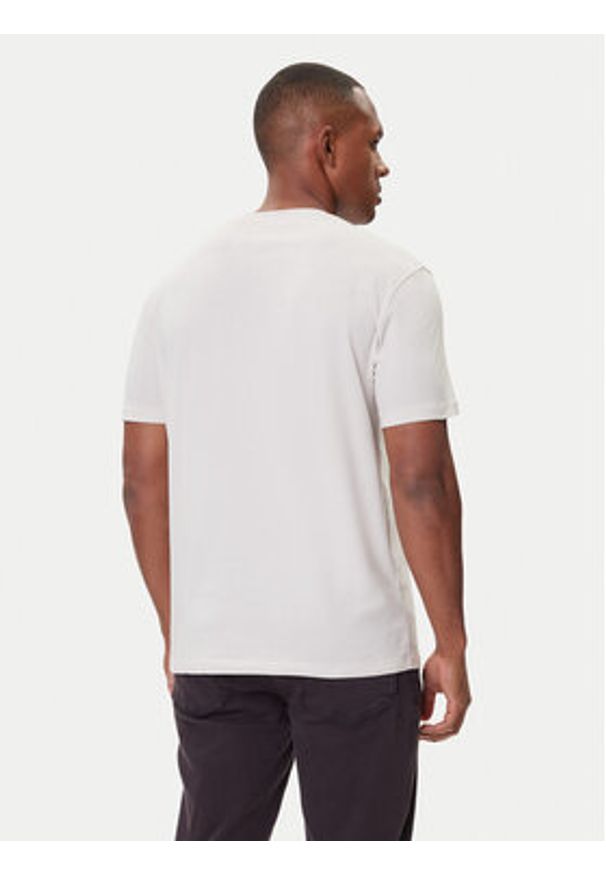 Armani Exchange T-Shirt XM001413 AF16432 M1164 Écru Regular Fit. Materiał: bawełna