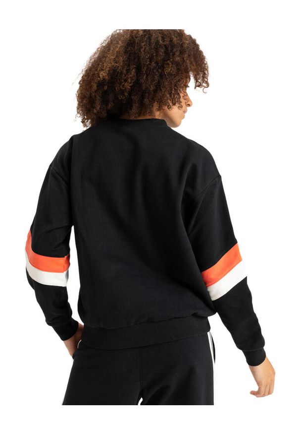 Roxy - Bluza z okrągłym dekoltem dla Kobiety ESSENTIAL ENERGY Czarny. Kolor: czarny. Materiał: materiał, bawełna