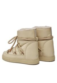 Inuikii Śniegowce Full Leather 75202-087 Beżowy. Kolor: beżowy. Materiał: skóra #4