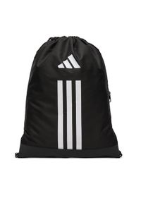 Adidas - adidas Worek Gymsack JE3217 Czarny. Kolor: czarny. Materiał: materiał