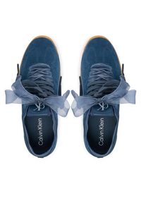 Calvin Klein Sneakersy Low Profile Run Mg Sue Db Laces HW0HW03150 Granatowy. Kolor: niebieski. Materiał: zamsz, skóra. Sport: bieganie #4