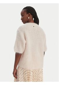 Dixie Sweter M277Y101A Écru Relaxed Fit. Kolor: kremowy. Materiał: syntetyk #5