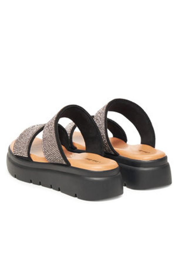 Clara Barson Klapki H3T9409-1 Czarny. Kolor: czarny. Materiał: materiał, syntetyk