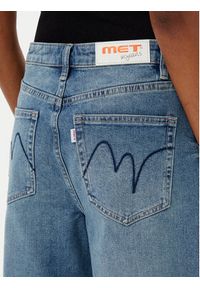 MET Jeansy NOS CHLOE T4L736 Niebieski Wide Leg. Kolor: niebieski #5