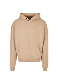 Bluza z kapturem Urban Classics Snap GT. Typ kołnierza: kaptur. Kolor: beżowy #1