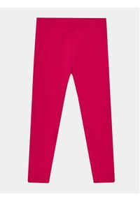 Guess Legginsy J2YB09 KABR0 Różowy Slim Fit. Kolor: różowy. Materiał: bawełna #3