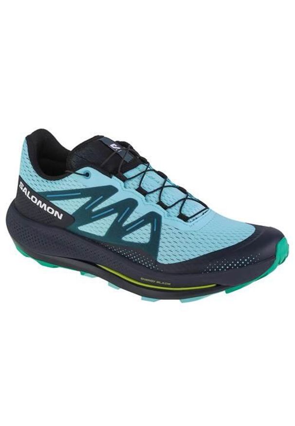 salomon - Buty do biegania męskie Salomon Pulsar Trail. Kolor: niebieski. Materiał: syntetyk, materiał. Szerokość cholewki: normalna