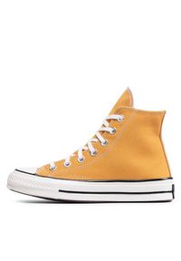 Converse Trampki Chuck 70 Hi 162054C Żółty. Kolor: żółty. Materiał: materiał #6