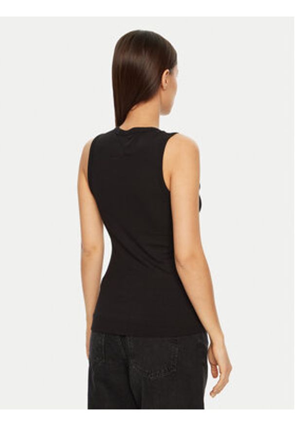 Calvin Klein Top K20K208054 Czarny Slim Fit. Kolor: czarny