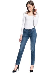 Lee - DAMSKIE SPODNIE JEANSOWE LEE MARION CLASSIC STRAIGHT L301QCRS