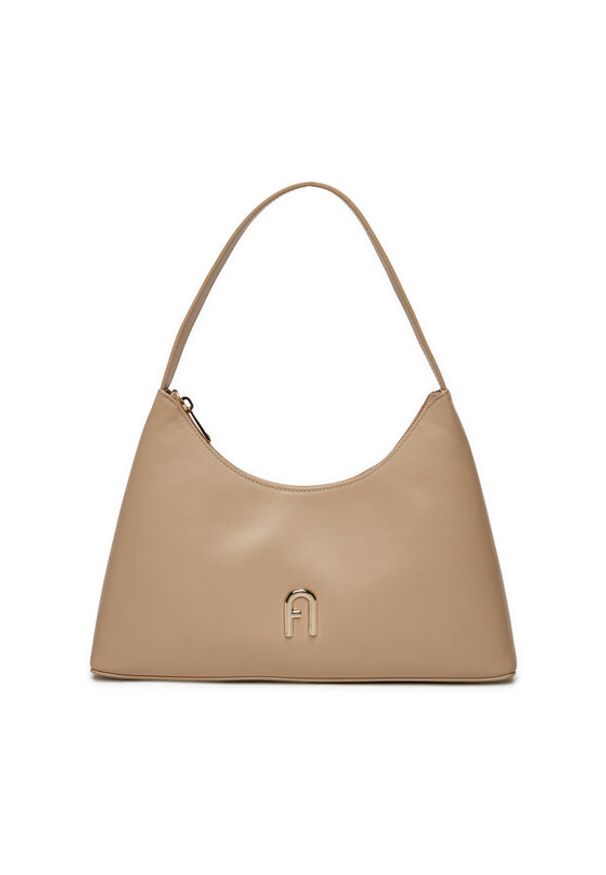 Furla Torebka Diamante S Shoulder Bag WB00782-AX0733-0378S-1007 Brązowy. Kolor: brązowy