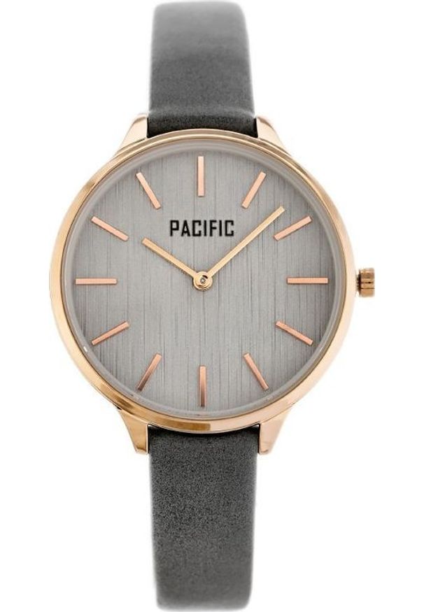 Zegarek Pacific ZEGAREK DAMSKI PACIFIC X6094 - szary (zy689c). Kolor: szary