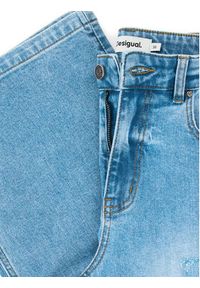 Desigual Jeansy Patch Crochet 26SWDD24 Kolorowy Straight Fit. Wzór: kolorowy #7