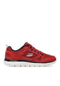 skechers - Skechers Sneakersy New World 232069/RDBK Czerwony. Kolor: czerwony. Materiał: materiał #1
