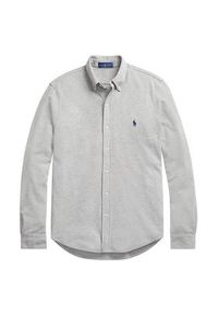 Polo Ralph Lauren Koszula 710654408 Szary Regular Fit. Typ kołnierza: polo. Kolor: szary. Materiał: bawełna #2