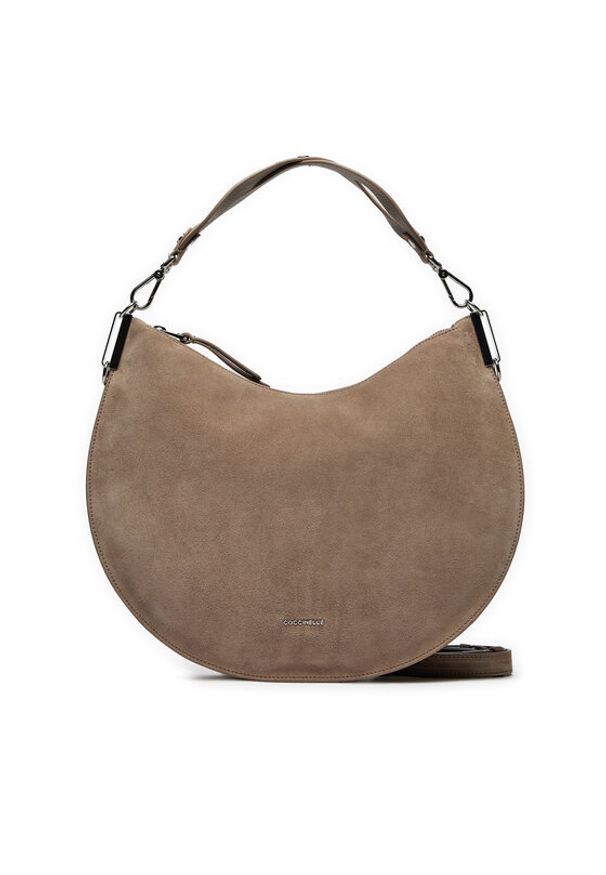 Coccinelle Torebka QKG Coccinellesunup Suede E1 QKG 13 01 01 Beżowy. Kolor: beżowy. Materiał: skórzane, zamszowe