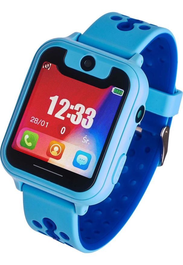 Smartwatch Garett Electronics Kids Nice Niebieski. Rodzaj zegarka: smartwatch. Kolor: niebieski