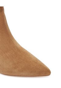 Lauren Ralph Lauren - LAUREN RALPH LAUREN Kozaki 802967811001 Brązowy. Kolor: brązowy. Materiał: zamsz, skóra
