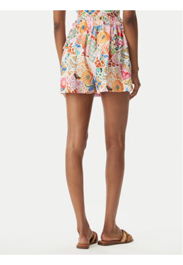 Seafolly Szorty materiałowe Beach Bohème 55774-SH Kolorowy Regular Fit. Materiał: wiskoza. Wzór: kolorowy