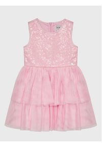 Guess Sukienka elegancka A3RK26 KBL10 Różowy Regular Fit. Kolor: różowy. Materiał: syntetyk. Styl: elegancki #7