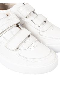 Geox Sneakersy "Deiven" | U945WA 04654 | Mężczyzna | Biały. Zapięcie: bez zapięcia. Kolor: biały. Materiał: skóra ekologiczna. Wzór: aplikacja