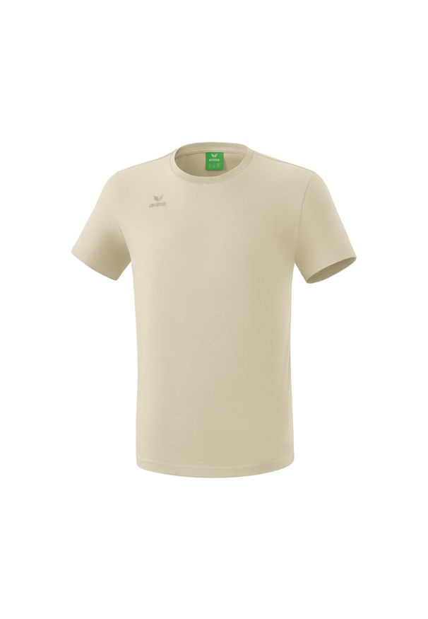 ERIMA - Koszulka Erima Teamsport. Kolor: beżowy. Materiał: bawełna. Sport: piłka nożna, fitness