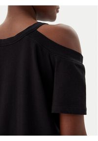 Liu Jo Sport T-Shirt TA5271 JS003 Czarny Regular Fit. Kolor: czarny. Materiał: bawełna. Styl: sportowy #4