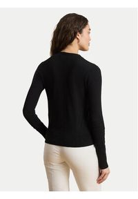 Lauren Ralph Lauren - LAUREN RALPH LAUREN Kardigan 200B22260003 Czarny Regular Fit. Kolor: czarny. Materiał: syntetyk #3