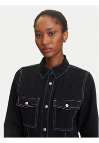 Karl Lagerfeld Jeans Sukienka jeansowa A3W13015 Granatowy Regular Fit. Kolor: niebieski. Materiał: bawełna #5