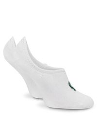 Lacoste Skarpety krótkie RA7872 Biały. Kolor: biały. Materiał: materiał, bawełna