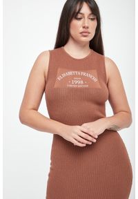 Elisabetta Franchi - Sukienka damska dzianinowa ELISABETTA FRANCHI. Materiał: dzianina #3