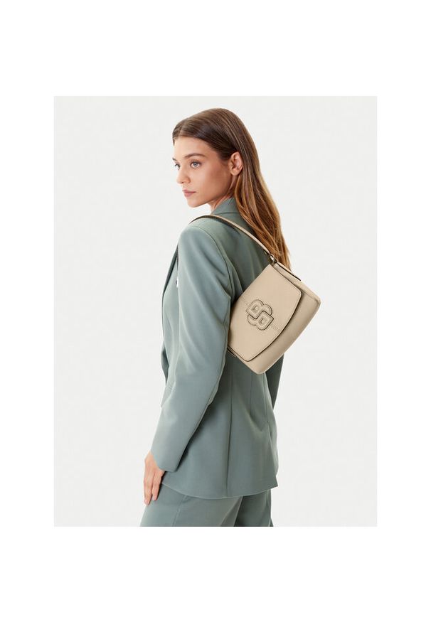 Torebka BOSS. Kolor: beżowy