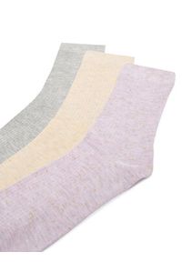 Nine West Skarpety krótkie CEO_BR_NW_25080_W_AW25 (3 PACK) Kolorowy. Materiał: bawełna. Wzór: kolorowy #4