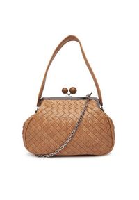 Weekend Max Mara Torebka Pancia 2525516154650 Brązowy. Kolor: brązowy. Materiał: skórzane #3